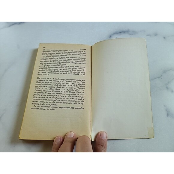 Binary By John Lange Paperback - Picture 8 of 10